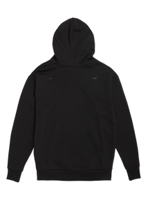 H4X BASEWEAR BLACK UNISEX FRENCH TERRY HOODIE - H4X