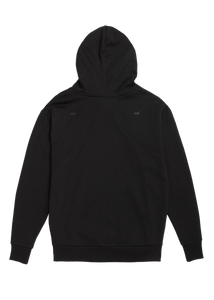 H4X BASEWEAR BLACK UNISEX FLEECE HOODIE - H4X