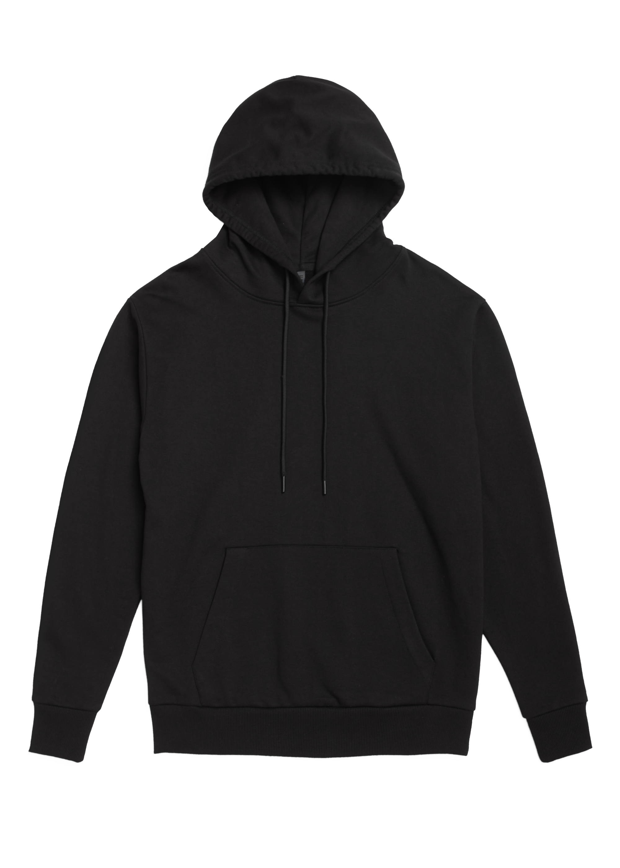 H4X BASEWEAR BLACK UNISEX FRENCH TERRY HOODIE - H4X