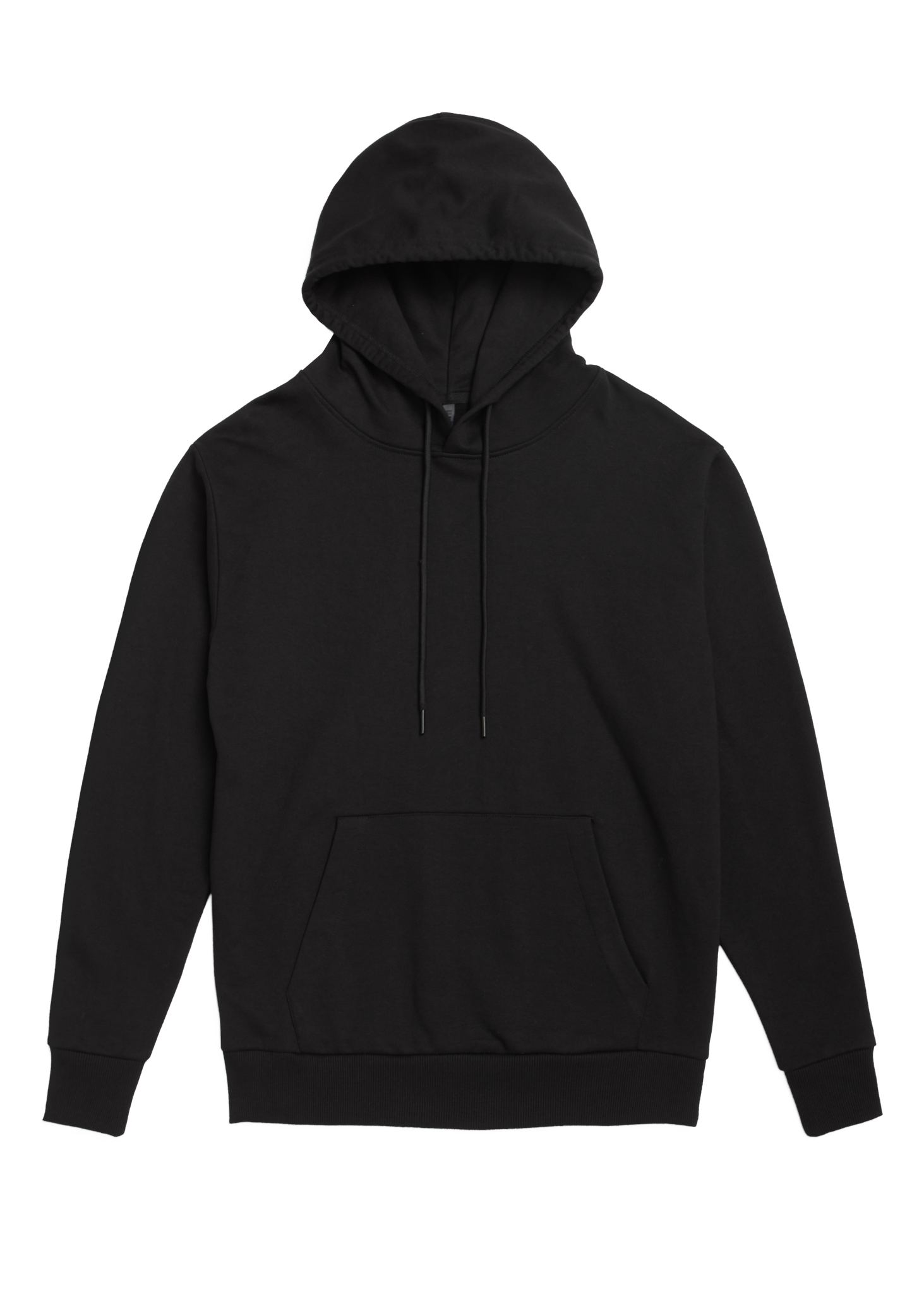 H4X BASEWEAR BLACK UNISEX FRENCH TERRY HOODIE - H4X
