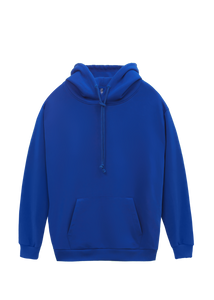 H4X BASEWEAR BLUE UNISEX FRENCH TERRY HOODIE - H4X