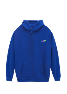 H4X BLUE CYBER ATHLETICS RAINBOW BAR HOODIE - H4X