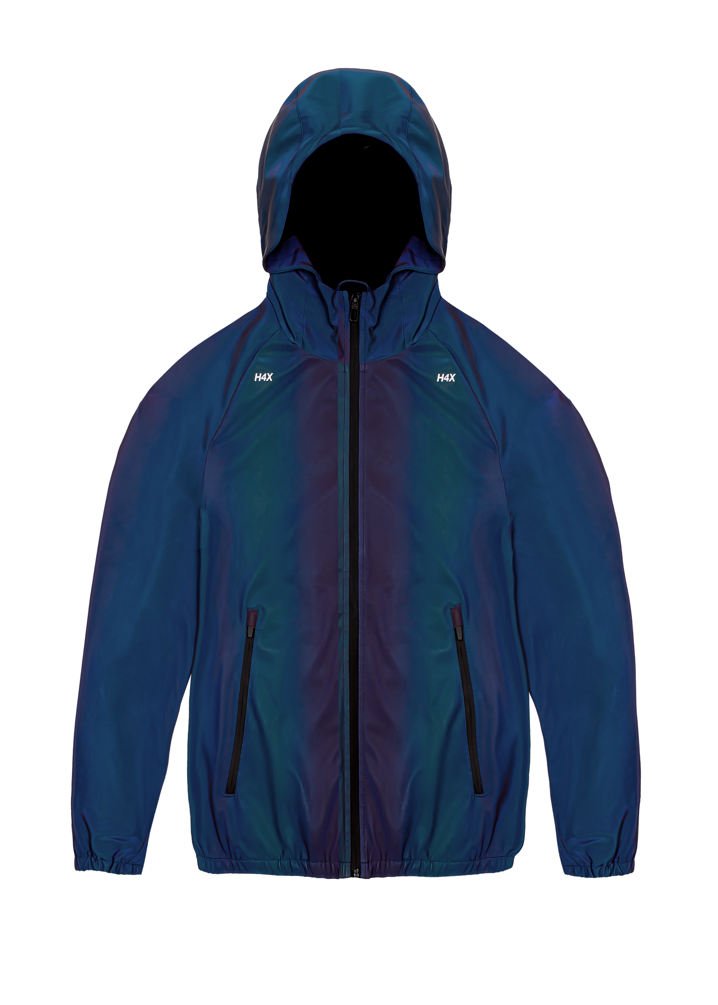 H4X CYBER ATHLETICS REFLECTIVE IRIDESCENT WINDBREAKER