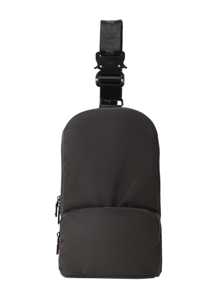 H4X CYBER ATHLETICS BLACK REFLECTIVE SLING BAG