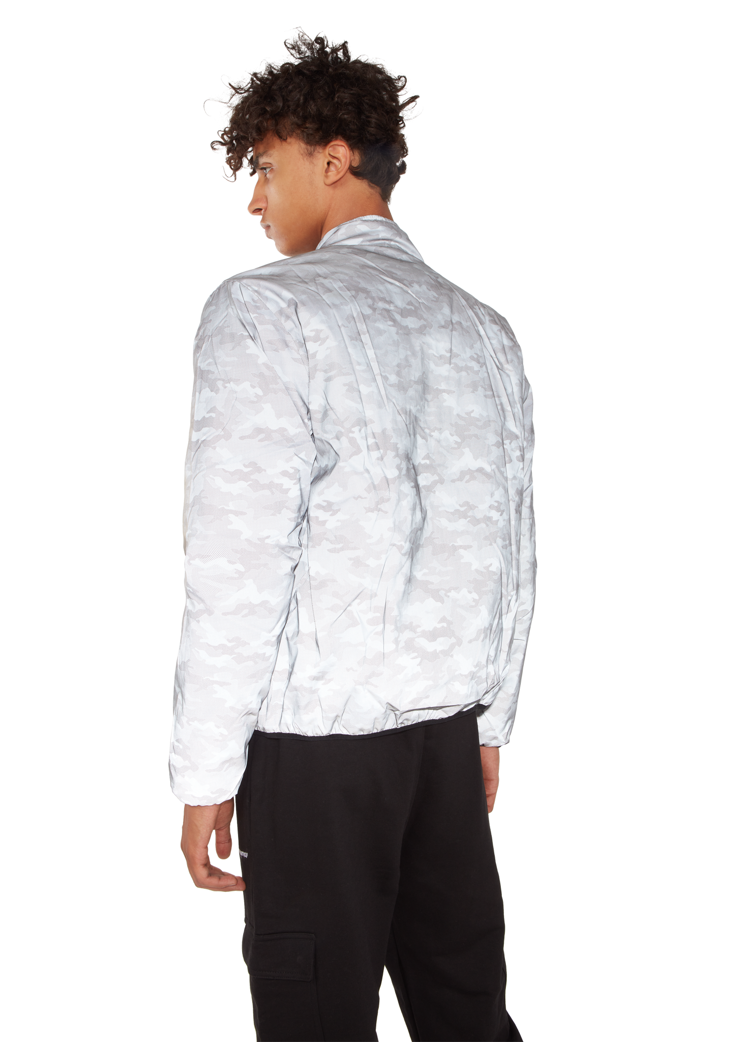 Reflective sales camo jacket