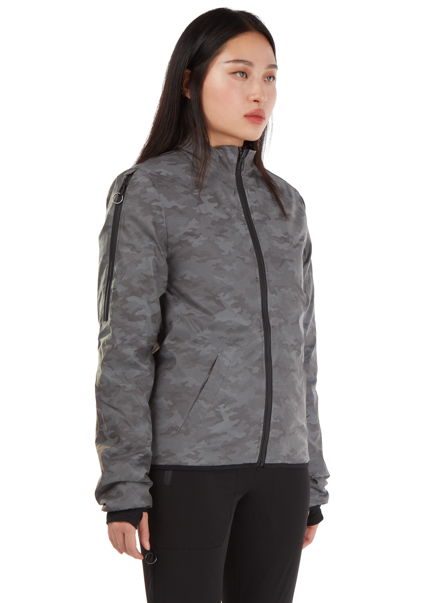 H4X REFLECTIVE CAMO REVERSIBLE JACKET