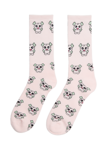 Wooshi Pink Hero Socks - H4X