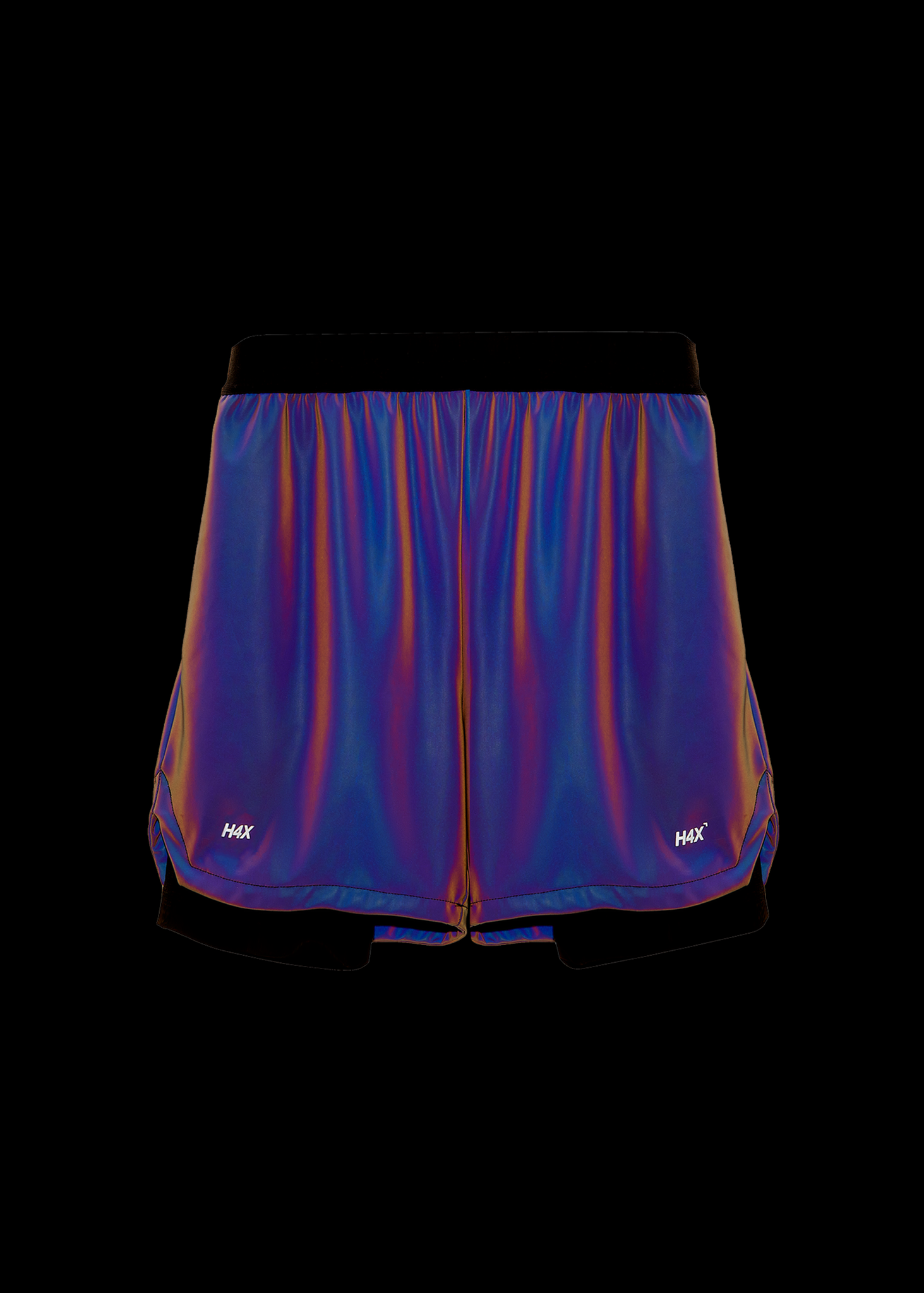 H4X CYBER ATHLETICS REFLECTIVE IRIDESCENT SHORTS - H4X