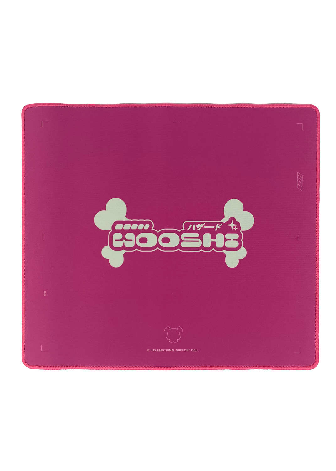 Wooshi Pink Printed Mousepad - H4X
