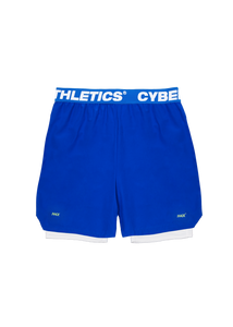 H4X CYBER ATHLETICS BLUE SHORTS - H4X